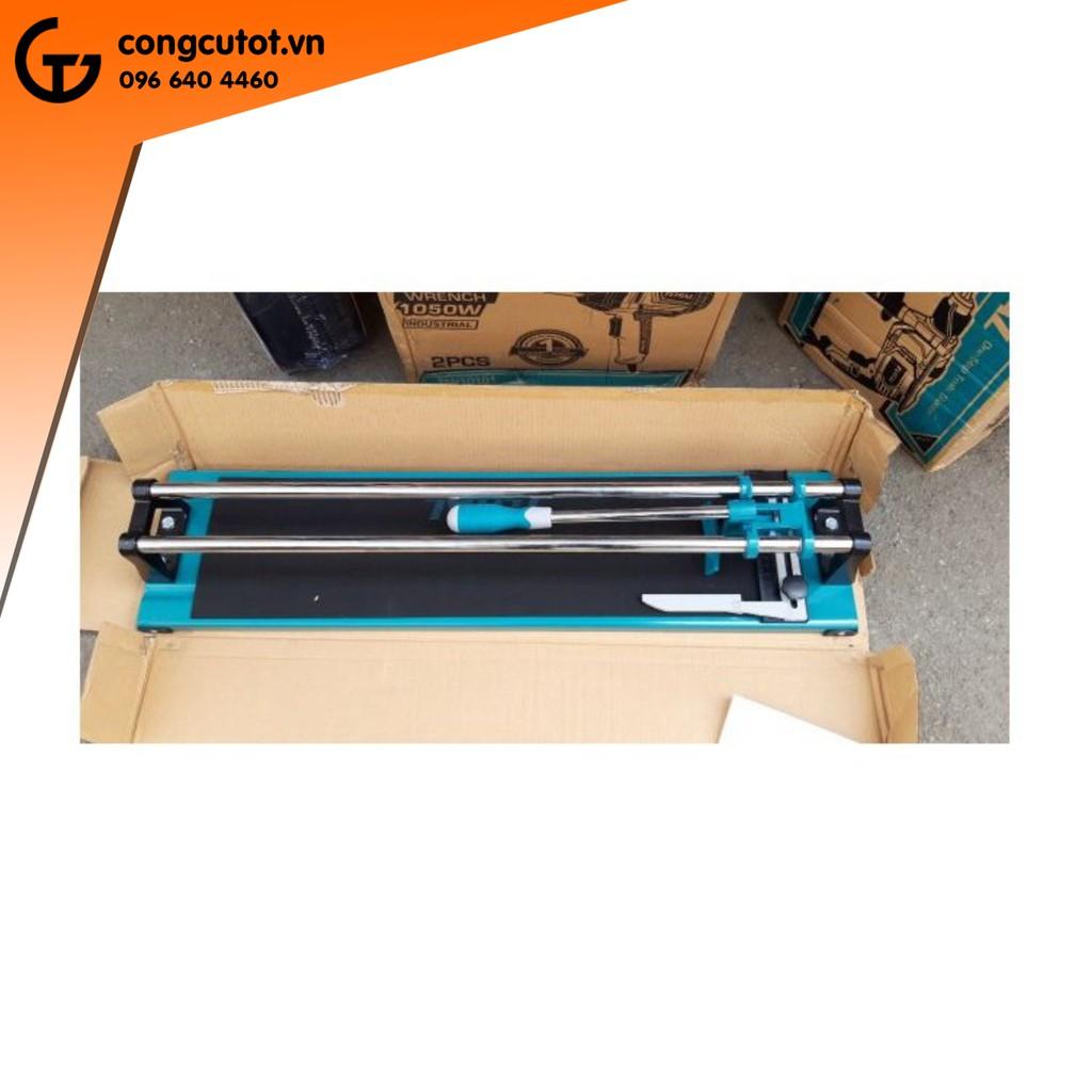 Bàn cắt gạch đẩy tay 600mm cho gạch dày 12mm kèm 2 lưỡi cắt THT576004