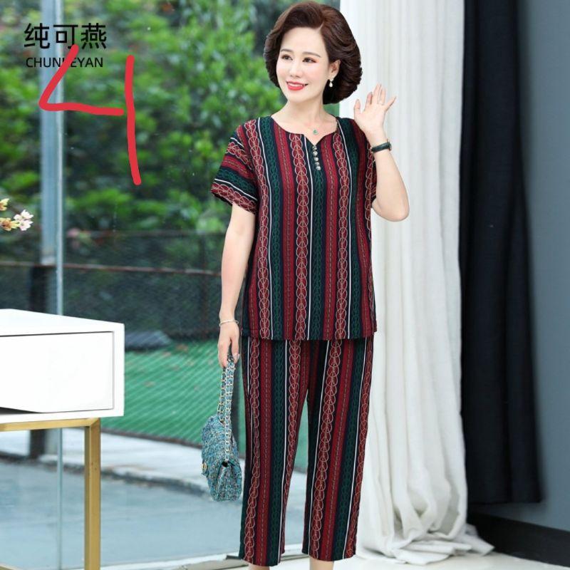 Bộ đồ trung niên nư_bộ mặc nhà trung niên cho bà cho mẹ