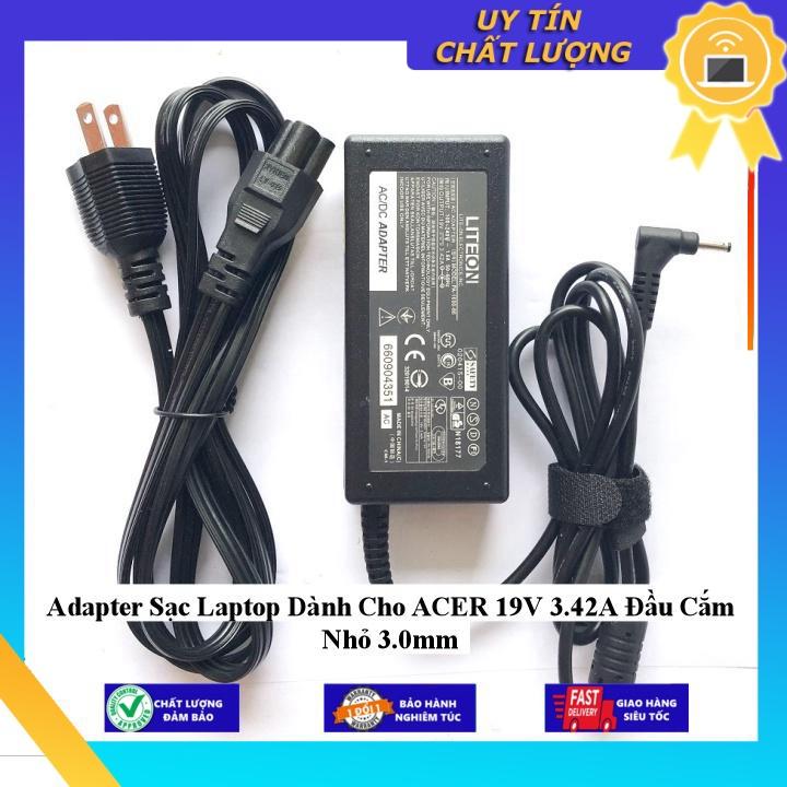 Adapter Sạc Laptop dùng cho ACER 19V 3.42A Đầu Cắm Nhỏ 3.0mm - Hàng Nhập Khẩu New Seal