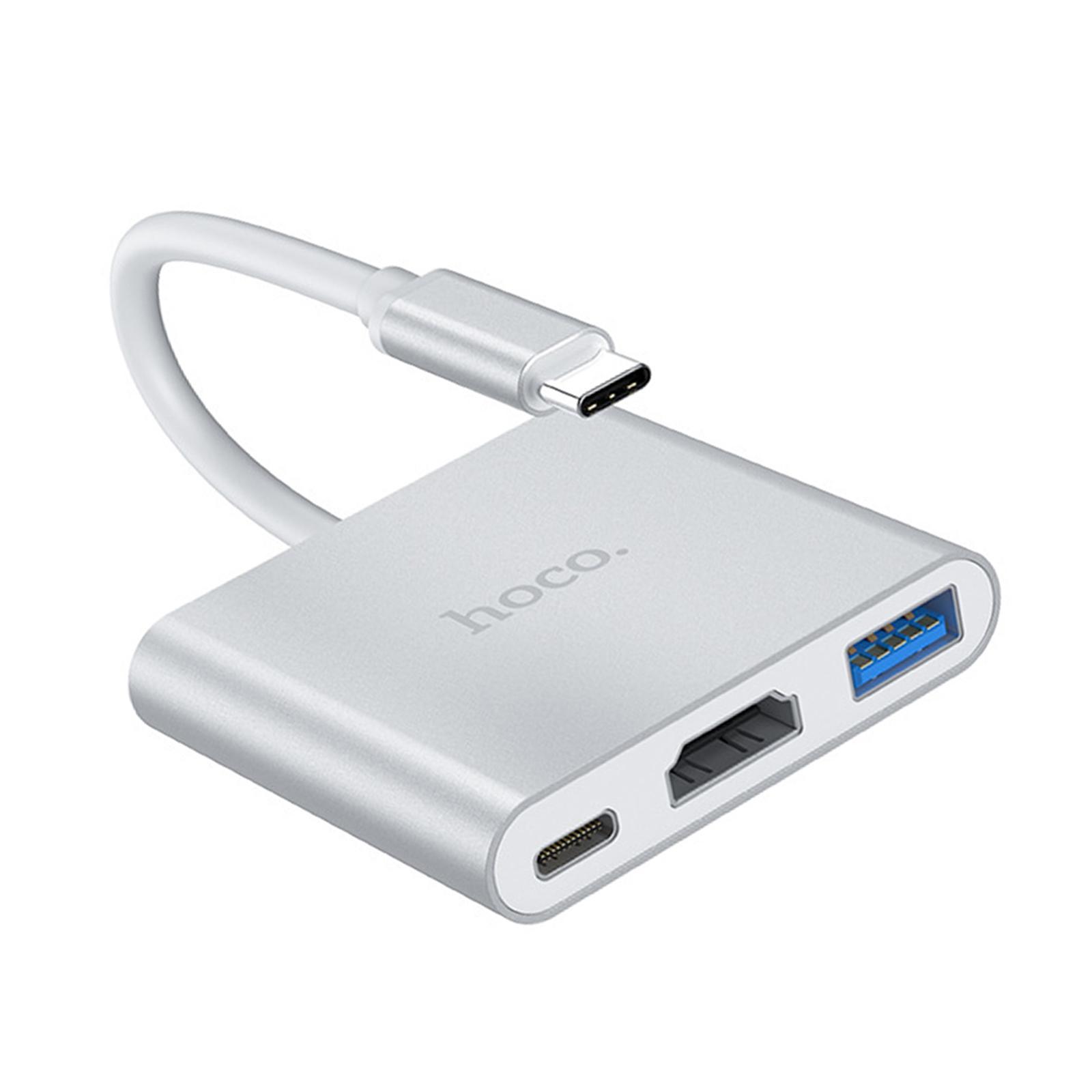 USB Type C to USB3.0 PD Charging Ports Adapter Converter Hub