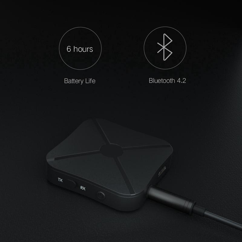 Bộ Thu Phát KEBIDUMEI Âm Thanh AUX Bluetooth4.2 3.5mm Không Dây 2 Trong 1