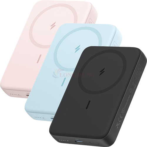Sạc dự phòng từ tính không dây Anker Zolo Power Bank USB-C 30W 10000mAh A1684 - Hàng chính hãng