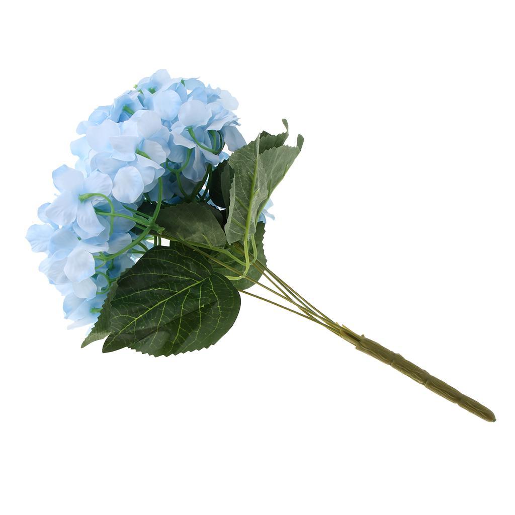 Artificial Silk Hydrangea Flower Bouquet Home Garden Table Decor