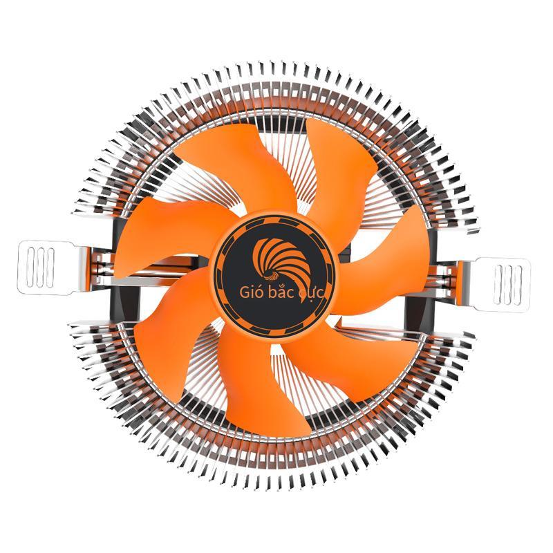 Quạt tản nhiệt CPU máy tính để bàn Tianjifeng Q50 phong cách mới nhất đa nền tảng phù hợp với 775 115X