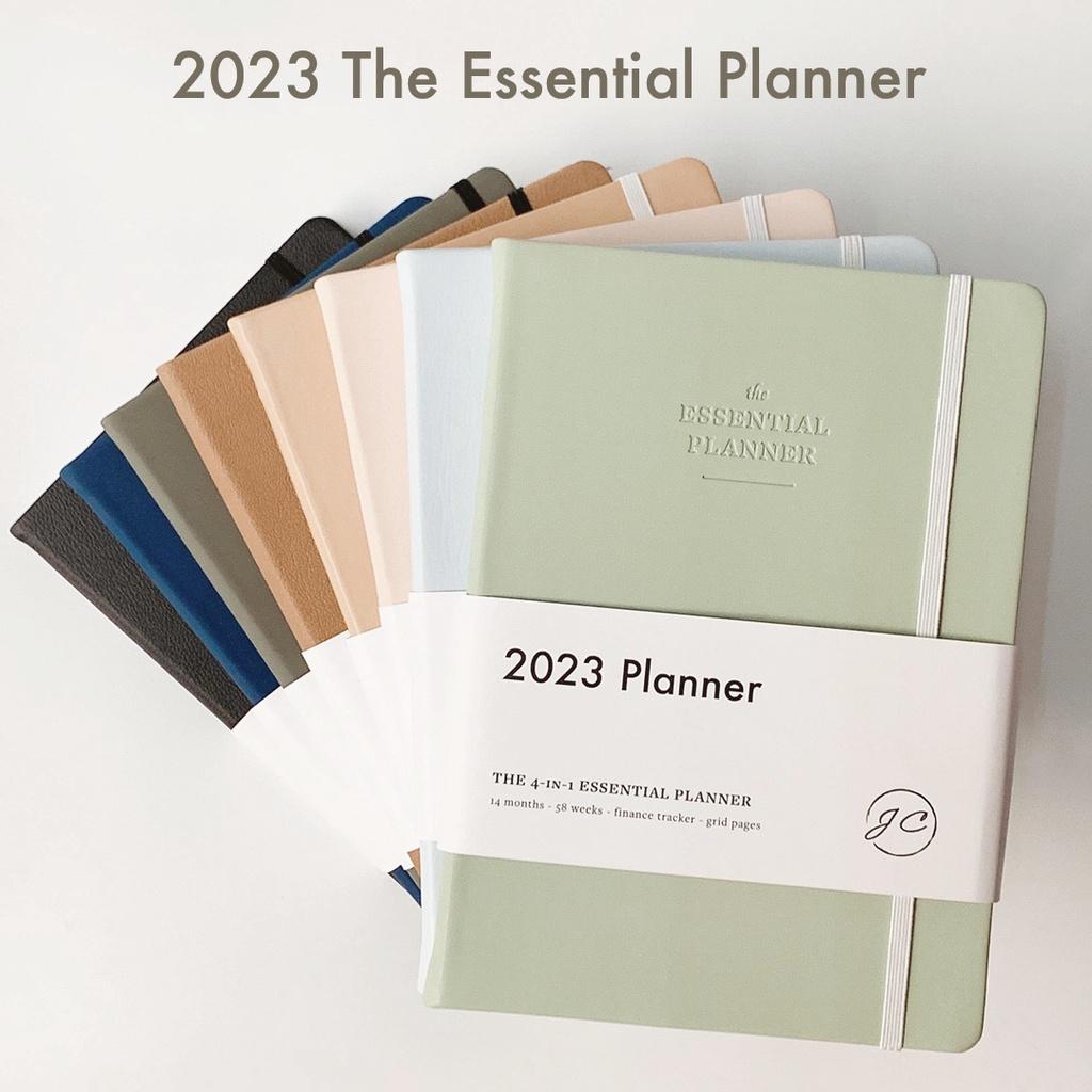 The Essential Planner 2023 - Sổ Lên Kế Hoạch Monthly - Weekly - Habit Tracker - Reflection (Không in sẵn ngày