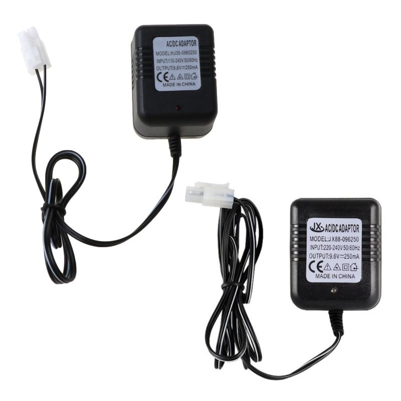 Bộ sạc pin sạc Ni-CD Ni-MH Gói Pin KET-2P Bộ điều hợp phích cắm 9,6V 250MA