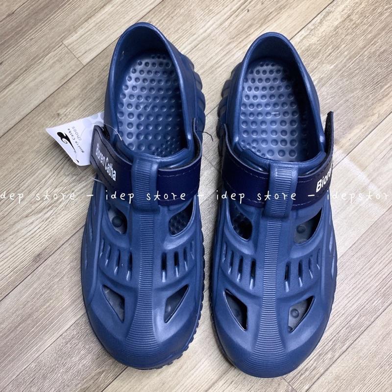 Giày nhựa đi mưa nam lỗ thoáng khí GL029 - Giày đi biển siêu nhẹ, siêu bền IDEP