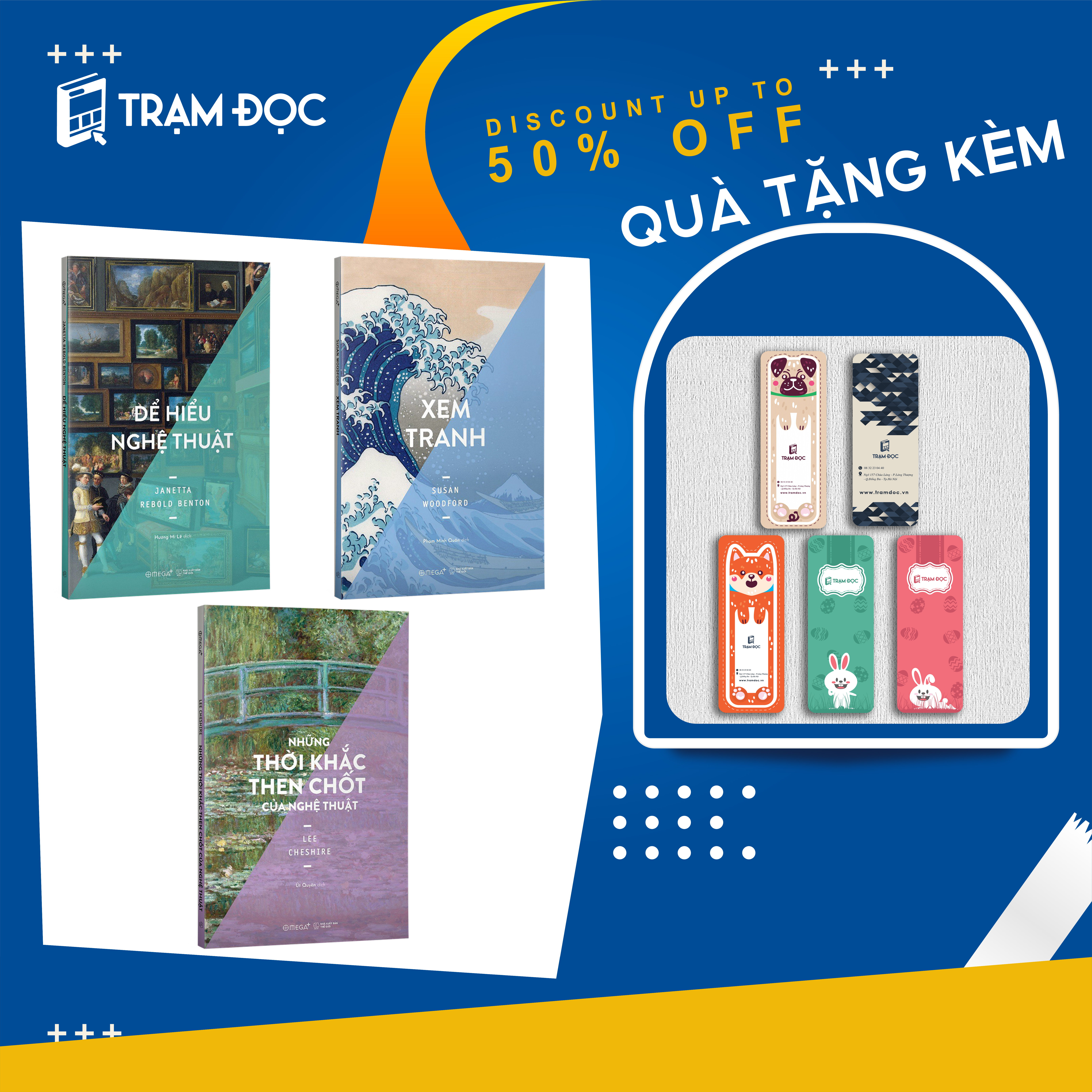 Trạm Đọc | Bộ Sách Để Hiểu Về Nghệ Thuật : Để Hiểu Nghệ Thuật + Xem Tranh + Những Thời Khắc Then Chốt Của Nghệ Thuật