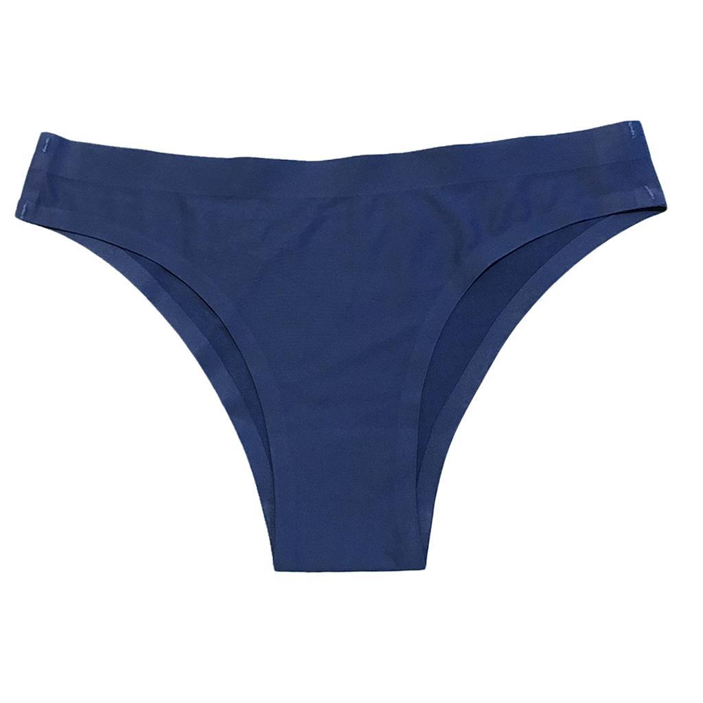 Women Ice Silk G-string Briefs Panties Seamless Thong Lingerie Underwear Knicker