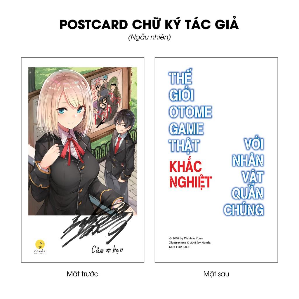 Sách - Thế Giới Otomegame Thật Khắc Nghiệt Với Nhân Vật Quần Chúng (Tập 1) (tặng kèm bookmark)