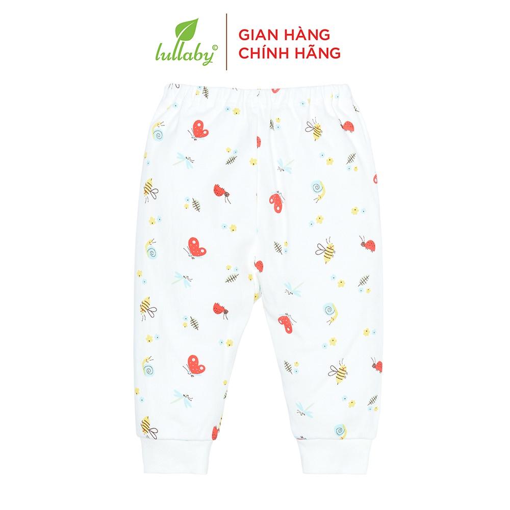 LULLABY - Quần dài đáp đũng bo gấu bé gái - NH674P