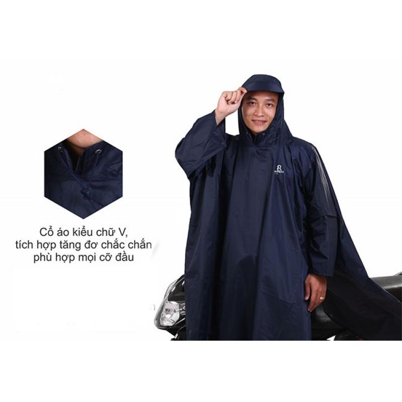 Áo mưa Poncho vải BEST không co giãn, bền bỉ