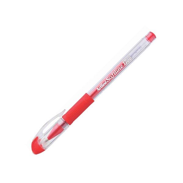 Hình ảnh Bút Gel Softline 0.7 mm - Artline EGB-1700-RD - Màu Đỏ