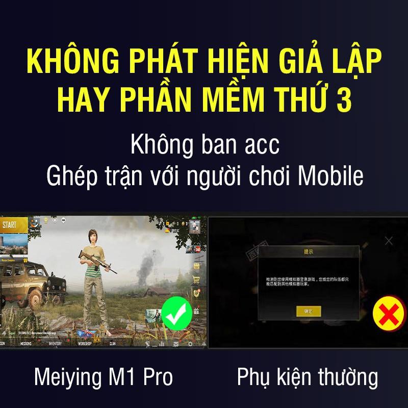 Meiying M1 Pro - bộ chuyển đổi bàn phím chuột chơi PUBG Mobile, Free Fire, COD hỗ trợ cả chip MediaTek