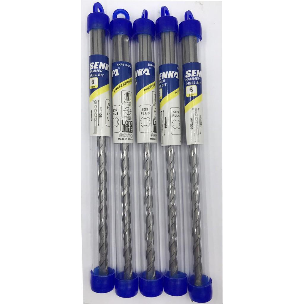 SENKA 1 Mũi khoan SDS-Plus gài bê tông 2 cạnh dài 210MM cao cấp