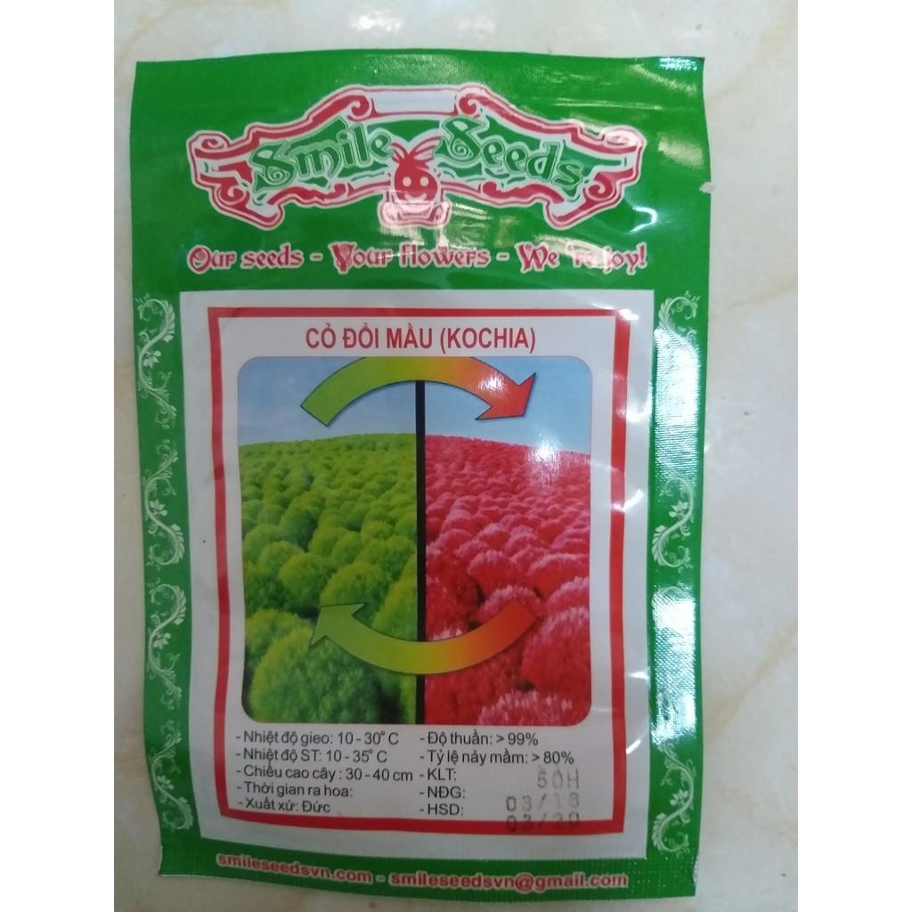 Hạt giống cỏ đổi màu