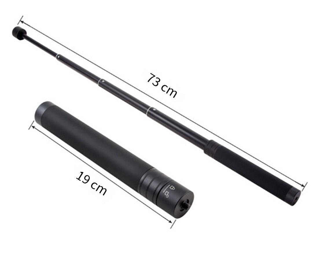 Thanh mở rộng hợp kim nhôm thuận lợi nhất phù hợp với thanh mở rộng gimbal ổn định vuốt ma thuật DJI gậy chụp ảnh tự sướng trực tiếp cho điện thoại di động