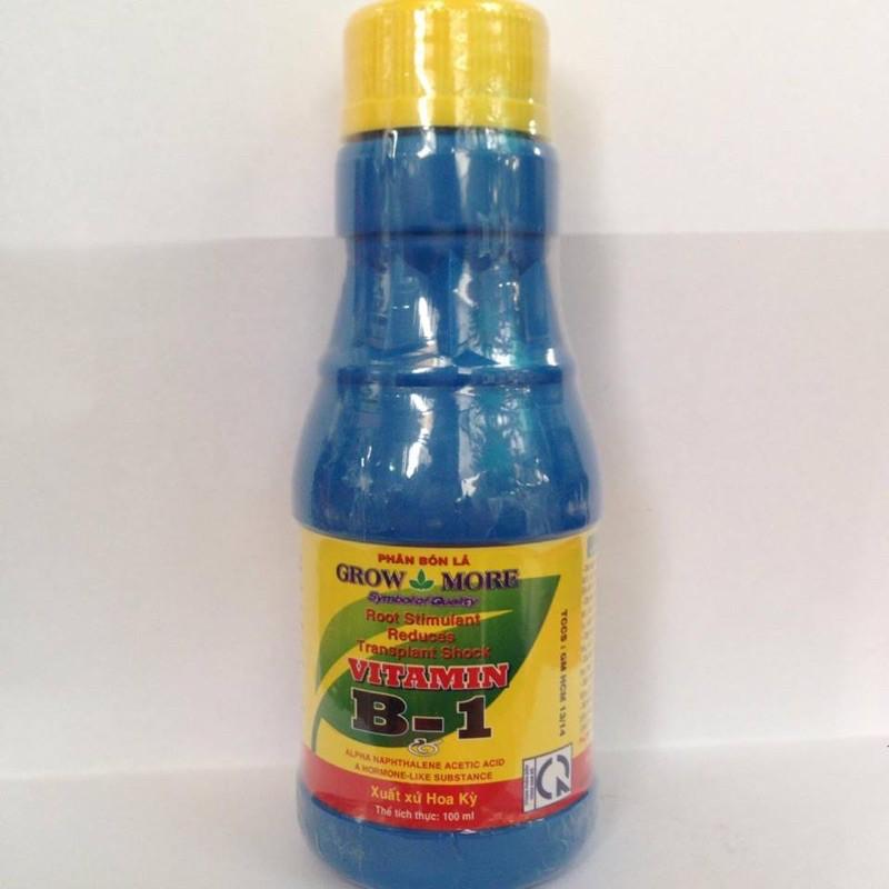 Phân Bón B1 - B1 Mỹ - Vitamin B1 - B1 Cho Cây Kiểng, Hoa Kiểng - B1 100ml - B1 Kích Ra Bông- B1 Tốt