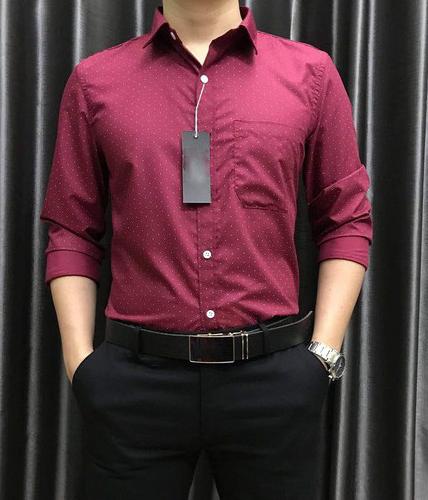 SƠ MI NAM DÀI TAY COTTON LỤA MỀM MẠI