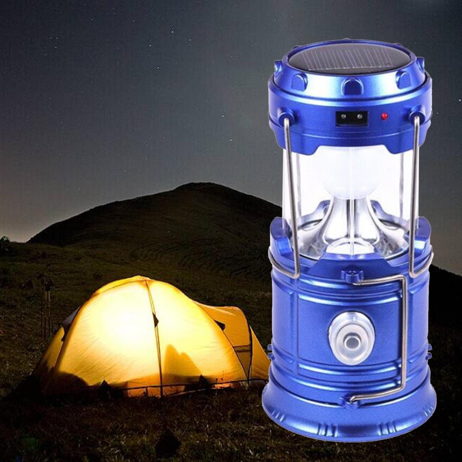 Camping Lantern Rechargeable Collapsible Flashlight   Outdoor