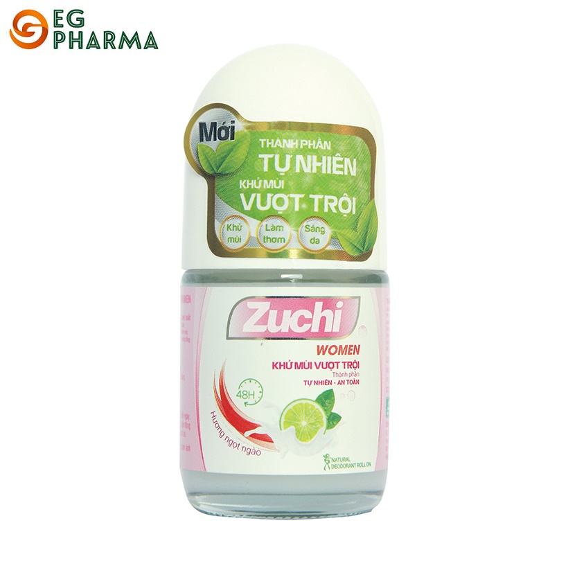 Lăn khử mùi Zuchi Women 25ml - Hương thơm mát cá tính - ZC1-02