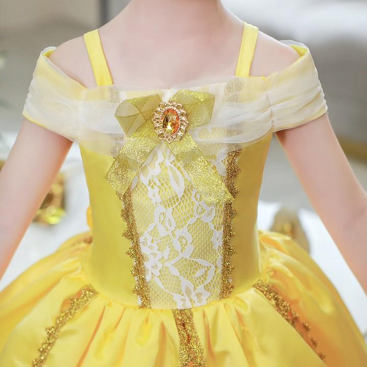 ẢNH THẬT - Đầm Công Chúa Belle Phim Người Đẹp Và Quái Vật E03
