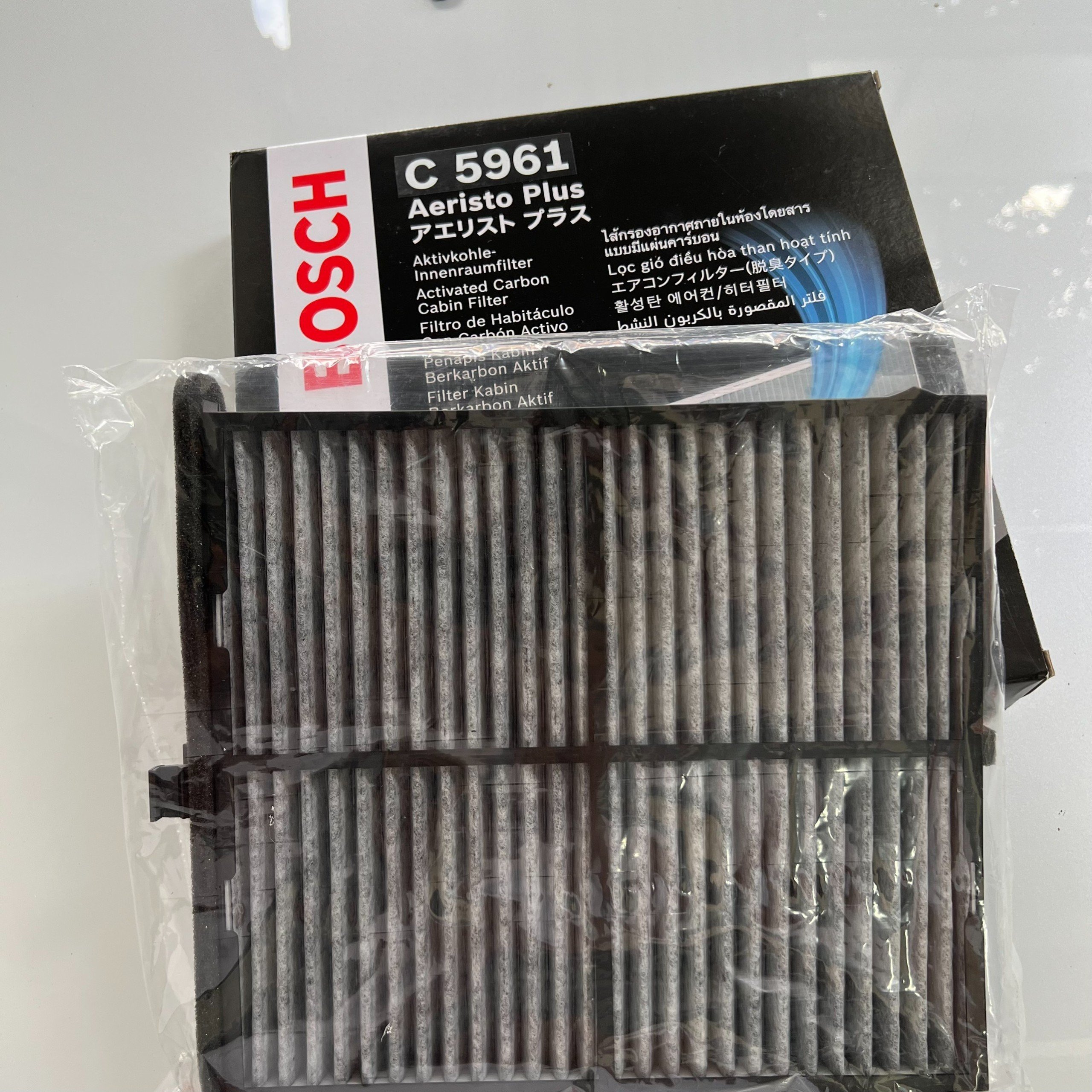Lọc Gió Điều Hòa Than Hoạt Tính BOSCH Aeristo Plus C5961 Dành Cho Xe Mazda CX5 , Mazda 3