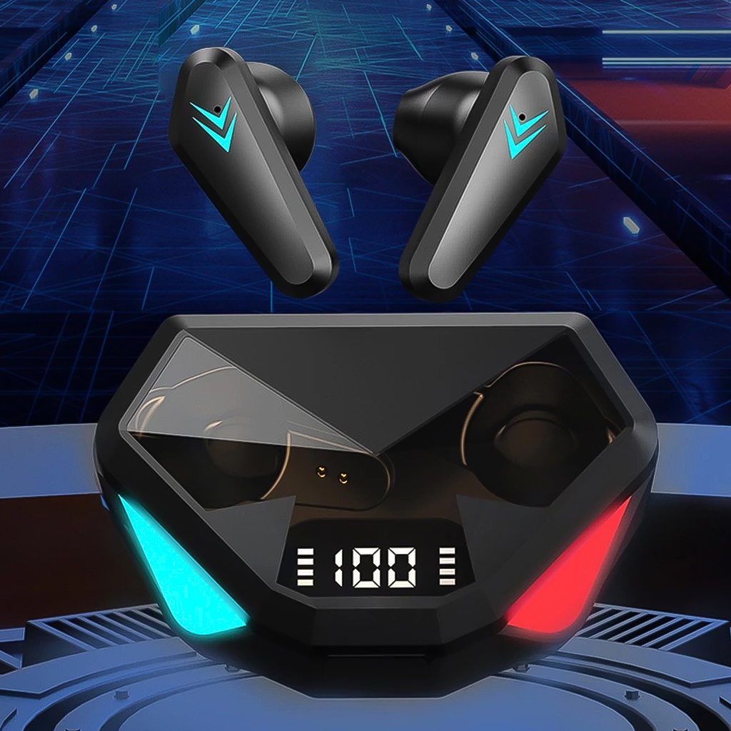 Tai nghe không dây gaming TWS X15/X15S bluetooth 5.0 công nghệ cảm biến chạm, không có độ trễ, thiết kế thể thao - Hàng chính hãng Vinetteam