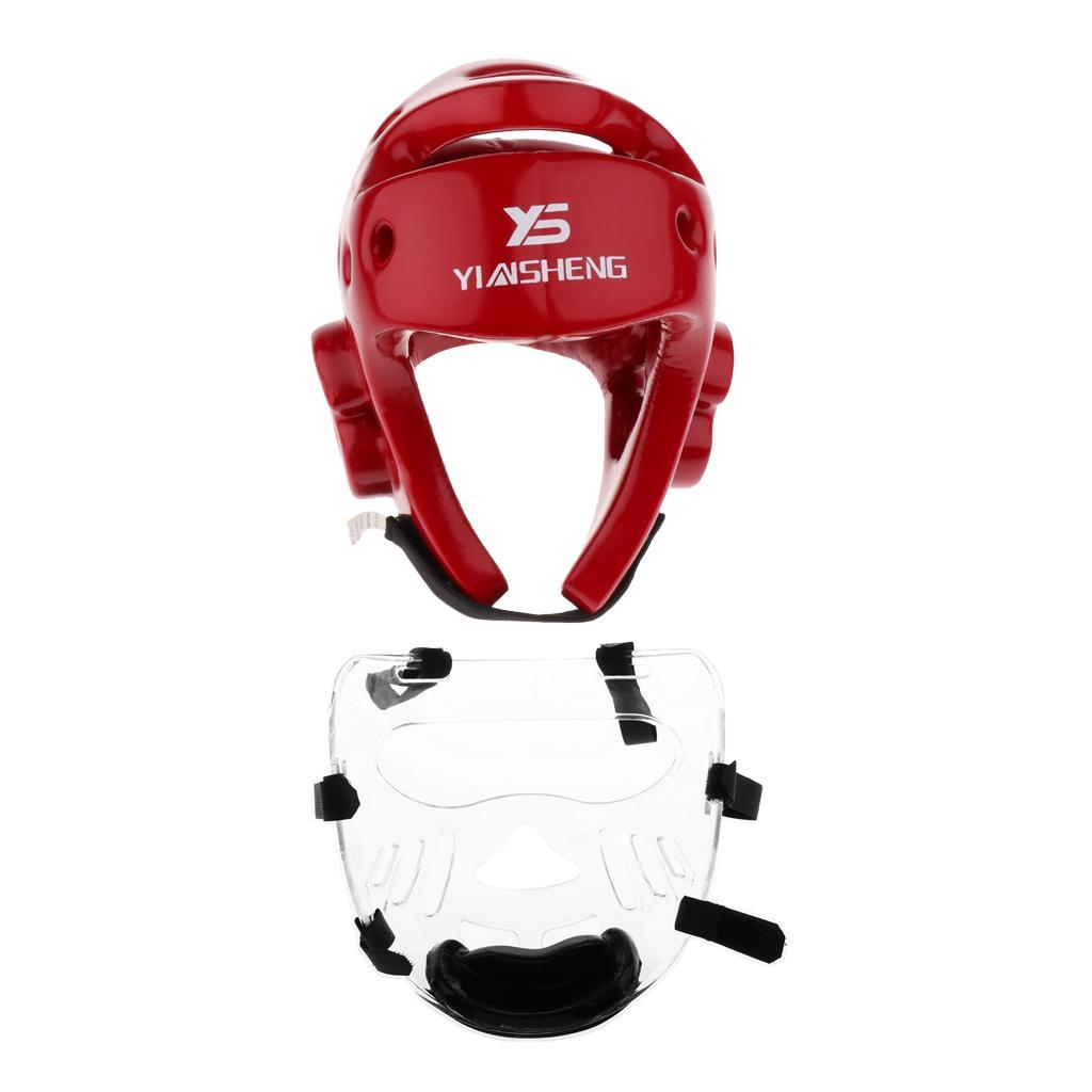 Boxing Headgear  Sparring  Detachable Transparent    for Men Women Boys and  Choose Colors & Sizes