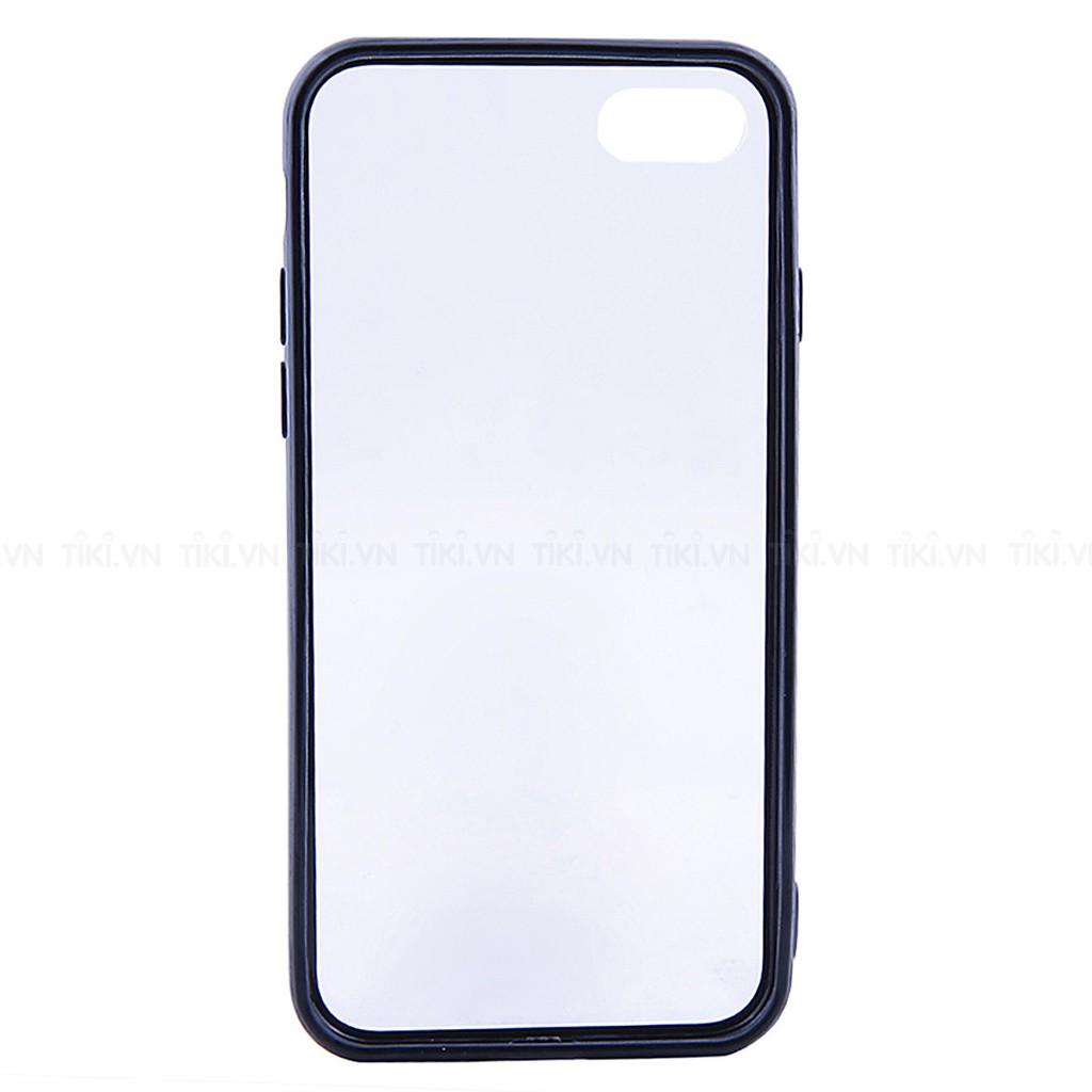 Ốp Lưng Dành Cho iPhone 6/ 6S Viền Silicon Cao Cấp Sang Trọng - Viền Đen