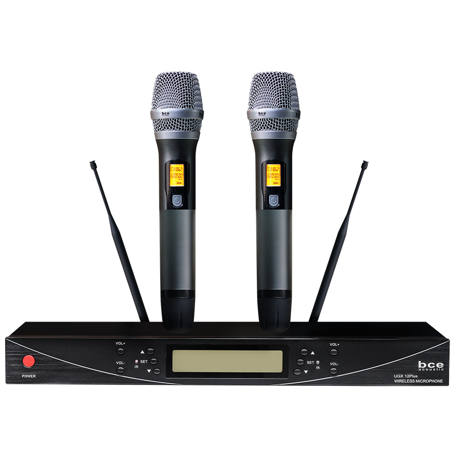 Micro karaoke Không Dây BCE UGX12 Plus chống hú hát cực hay - Hàng chính hãng