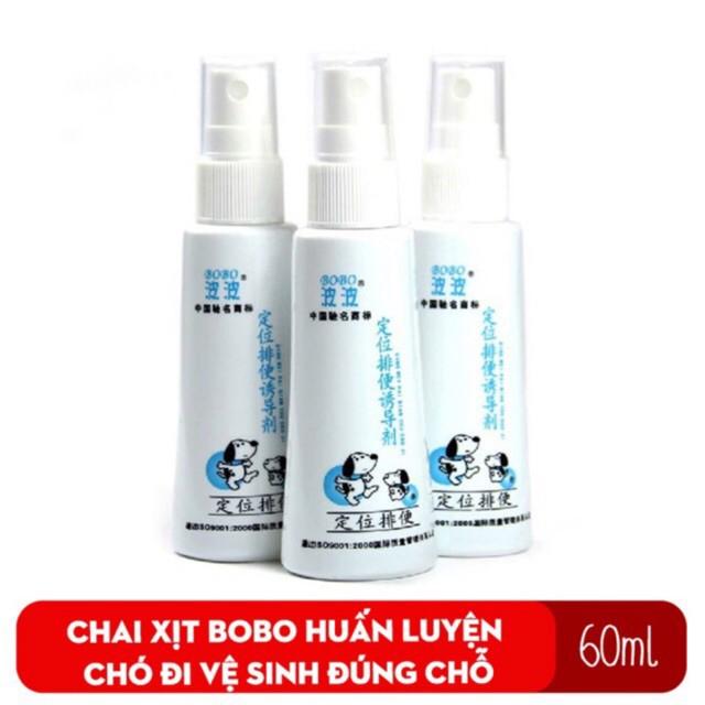 Xịt hướng dẫn đi vệ sinh đúng chỗ BOBO