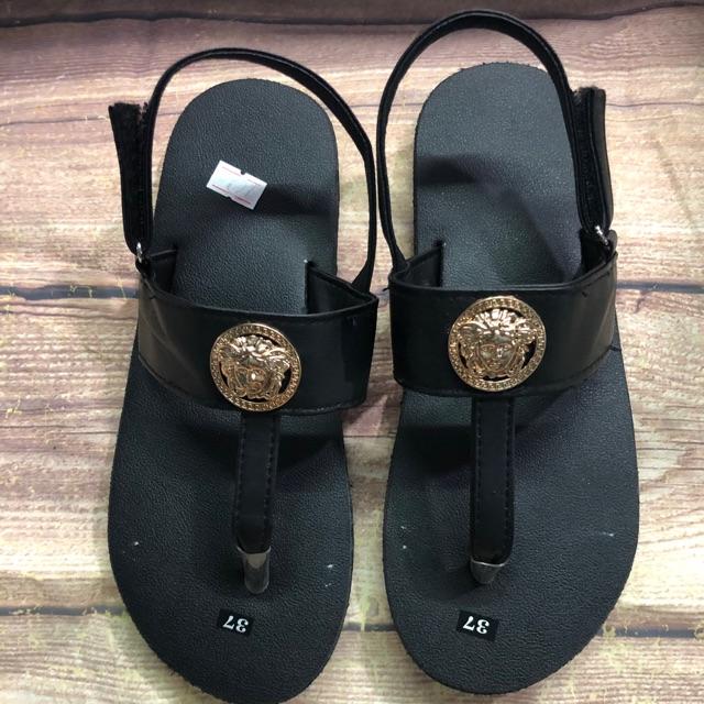 sandal đồng nai dép sandal nữ đế đen quai đen size từ 35 nữ đến 40 nữ đủ màu đủ size ib chọn thêm