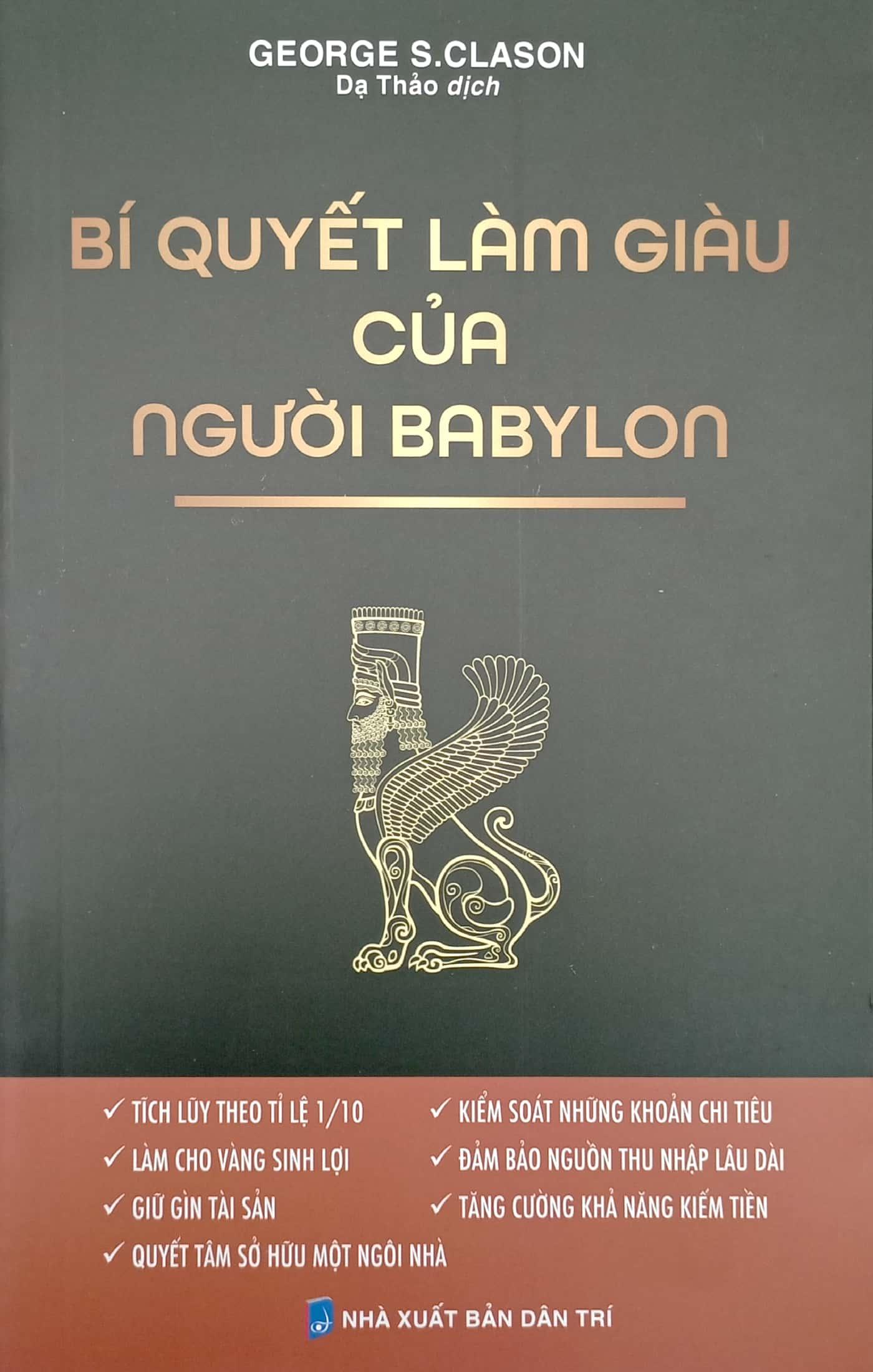 Bí Quyết Làm Giàu Của Người Babylon