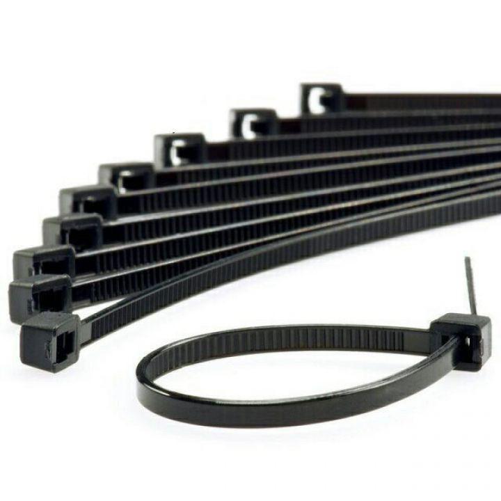 250 cái dây lạt nhựa, dây rút nhựa trắng ngà cỡ 5x400mm