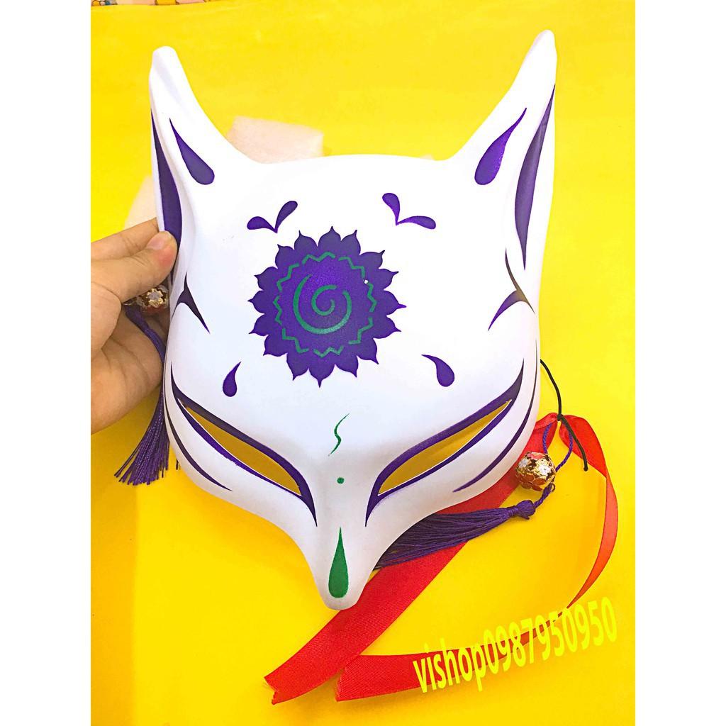 Mặt nạ cáo hồ ly anime hóa trang - mặt nạ hàng đẹp mã KAT68 Yg51