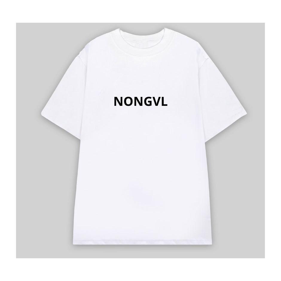 Áo thun thiết kế Unisex "NONGVL" Trending Mùa Hè, Cotton Cao Cấp 100%