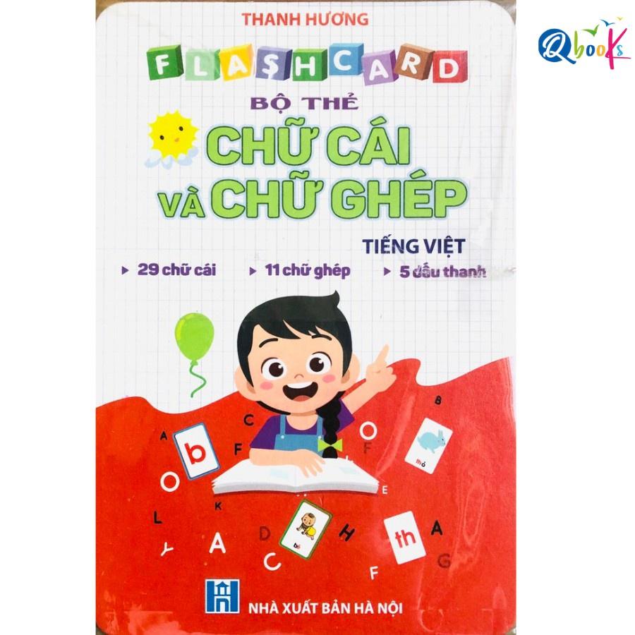 Flashcard - 42 Thẻ Chữ Cái Và Chữ Ghép Đánh Vần Tiếng Việt