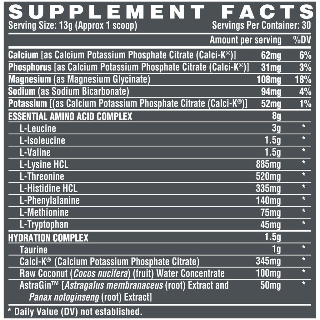 [Chính hãng BBT] Nutrex EAA+ HYDRATION Phục hồi cơ bắp siêu nhanh và bổ sung điện giải [Intra-workout]