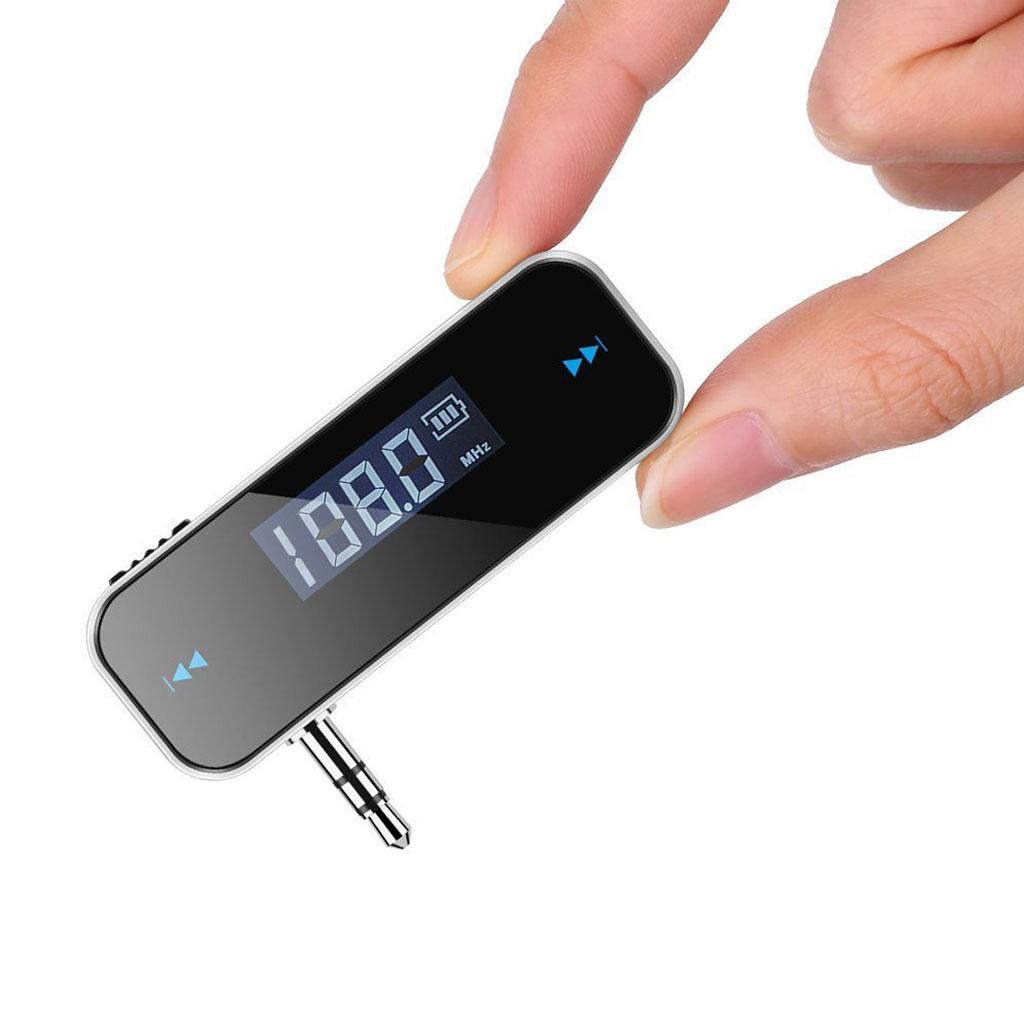 Car FM Transmitter Wireless Hands-free LCD MP3 Player Radio 3.5mm for Phone