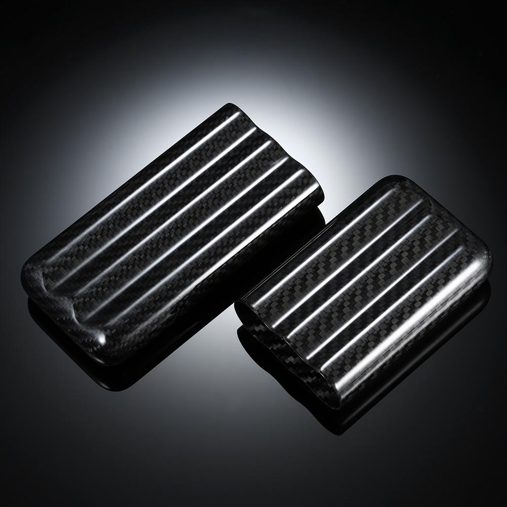 Hộp đựng xì gà 3 điếu bằng sợi carbon