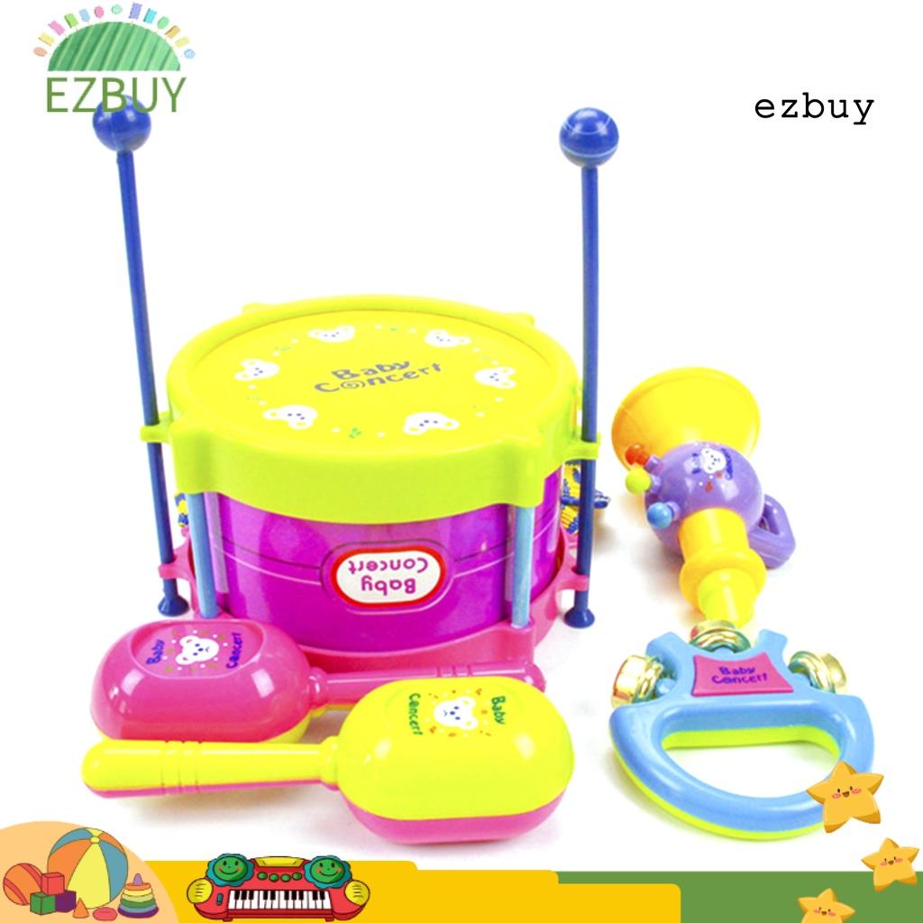 EY-5Pcs Kids Drums Educational Toys Indoor Outdoor Interactive Playing Percussion