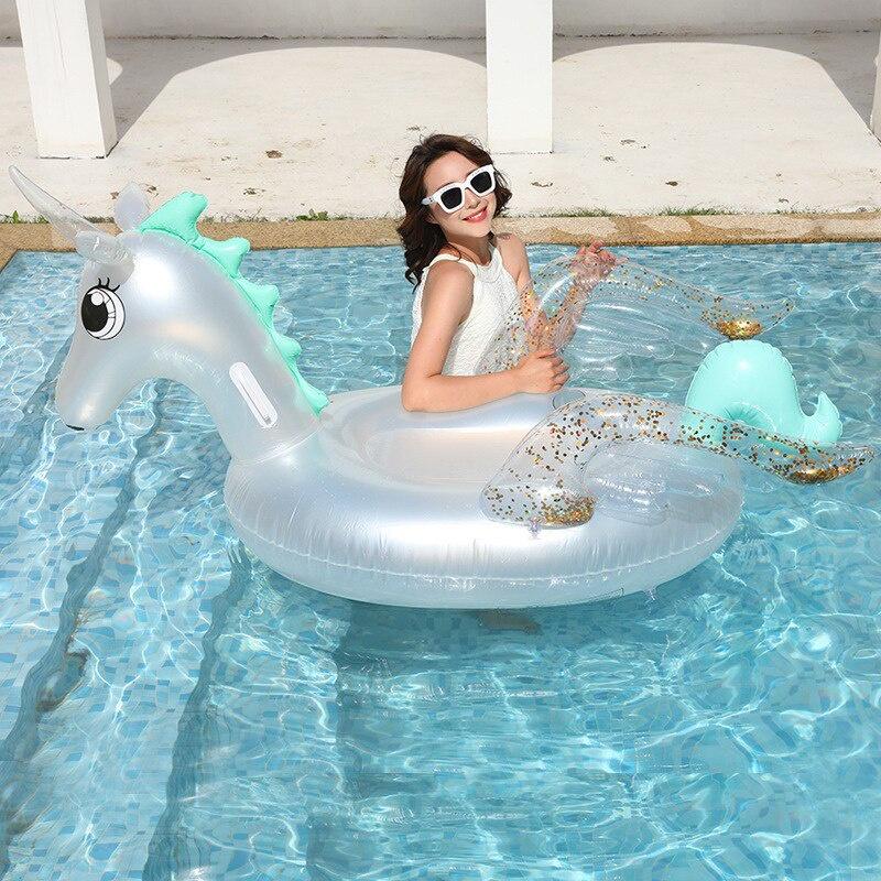 Mới Giường Phao Bơm Hơi Khổng Lồ Nổi Trên Mặt Nước Cho Người Lớn