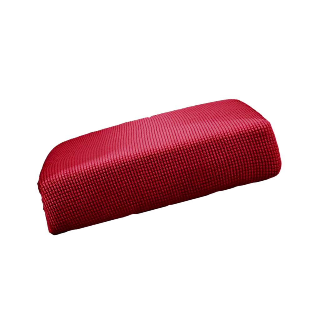 2Pcs Red_Size S Sofa Futon Seat Cushion Couch Slipcover