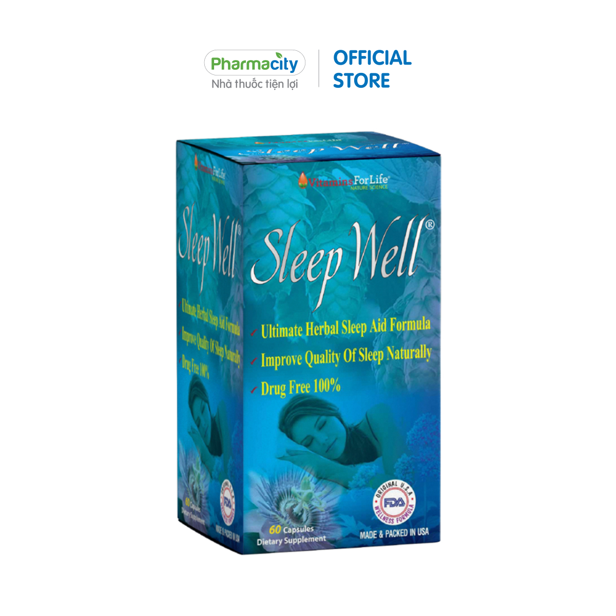 Viên hỗ trợ cải thiện giấc ngủ Sleep Well