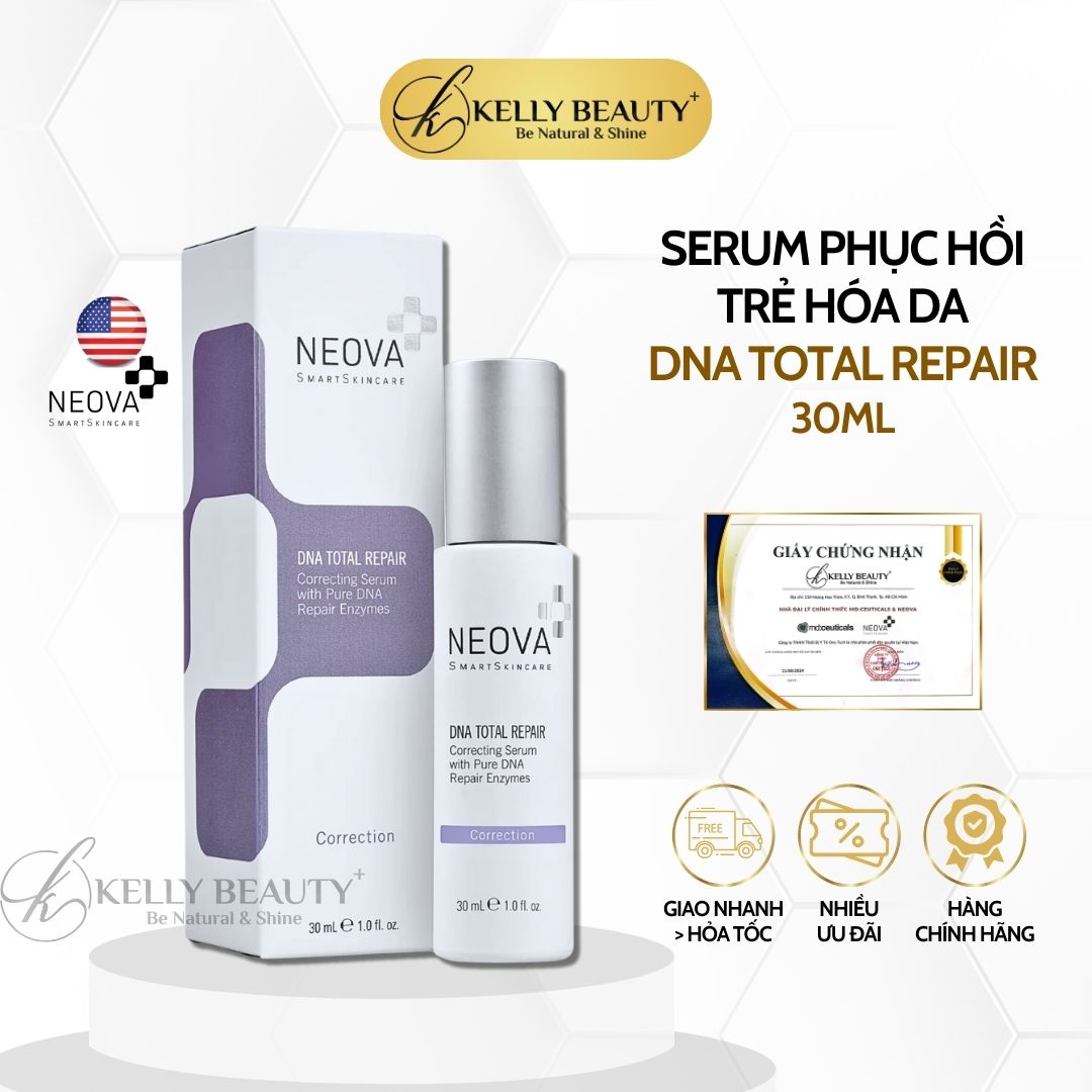Tinh Chất Phục Hồi Trẻ Hóa Da NEOVA DNA Total Repair Serum | Kelly Beauty