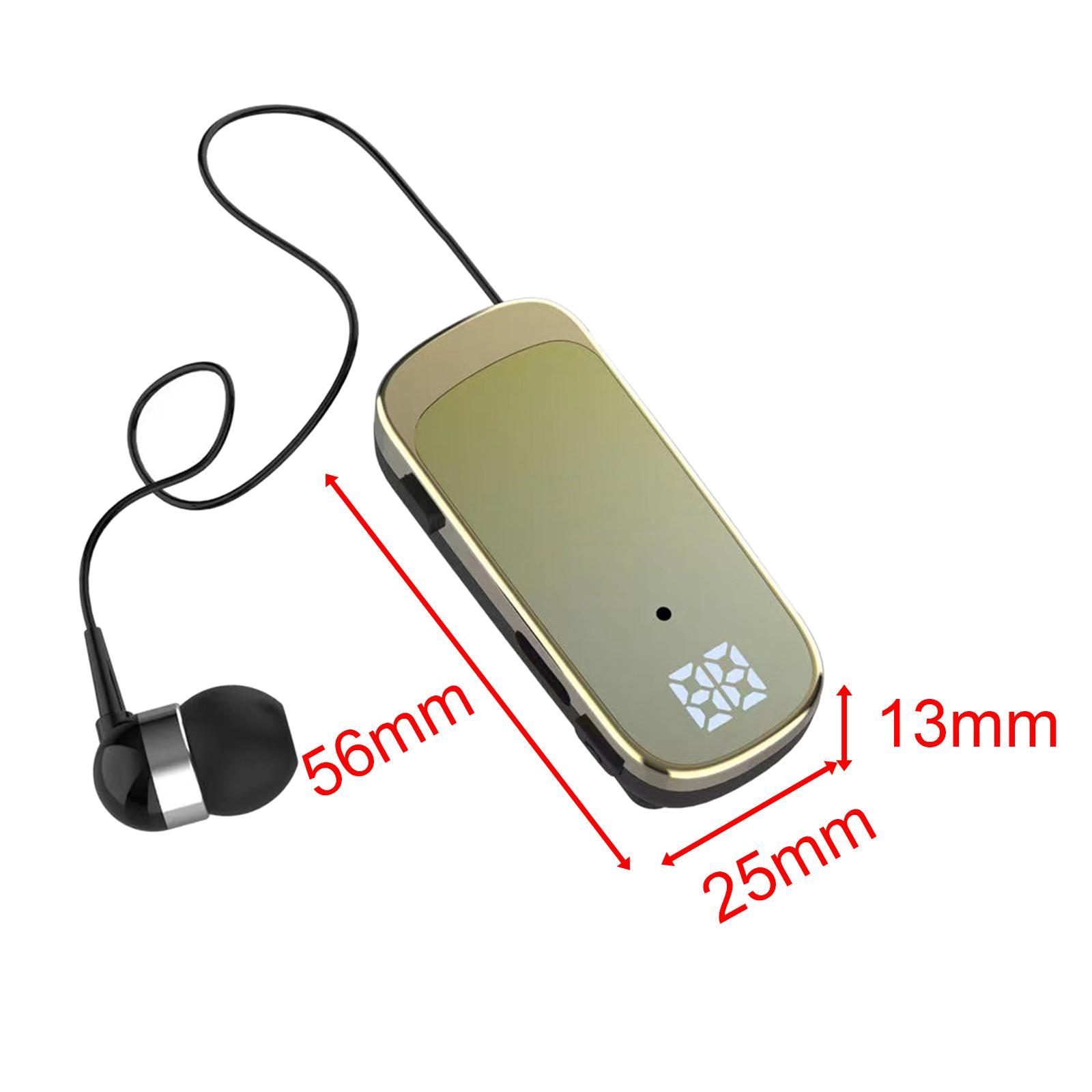 Earphones Stereo LED Display Universal for Meeting Exercise