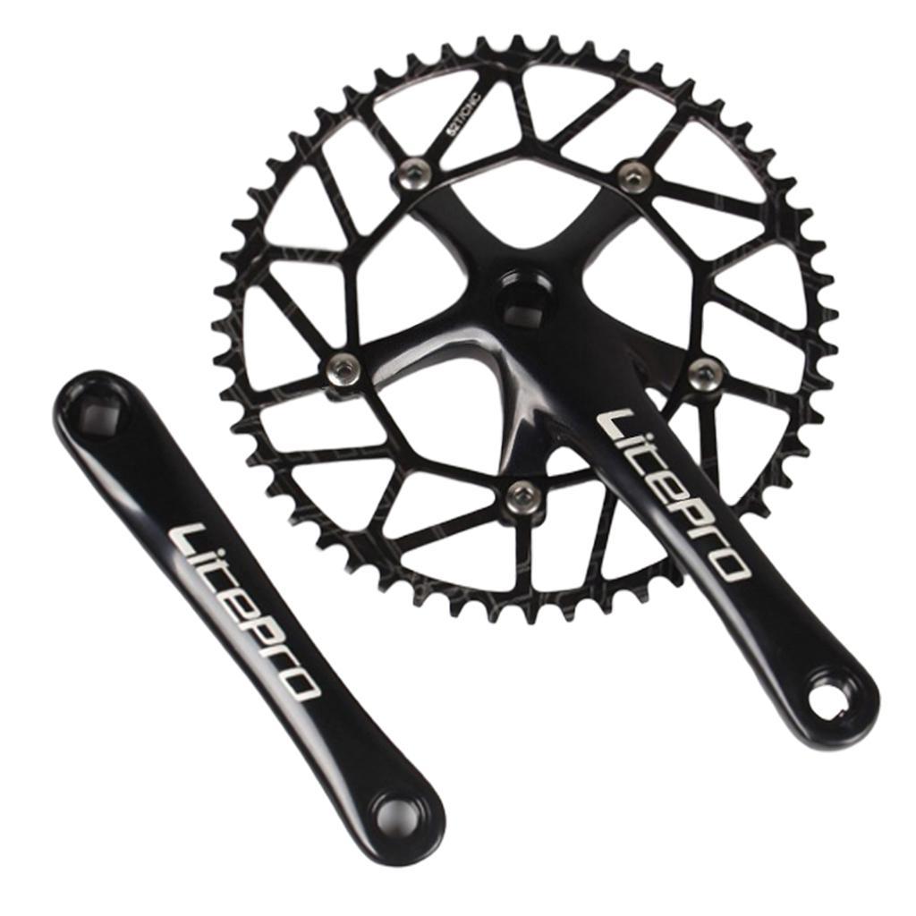 Bike 50-58T 9- Crankset 170mm Crankarms 130BCD Chainring