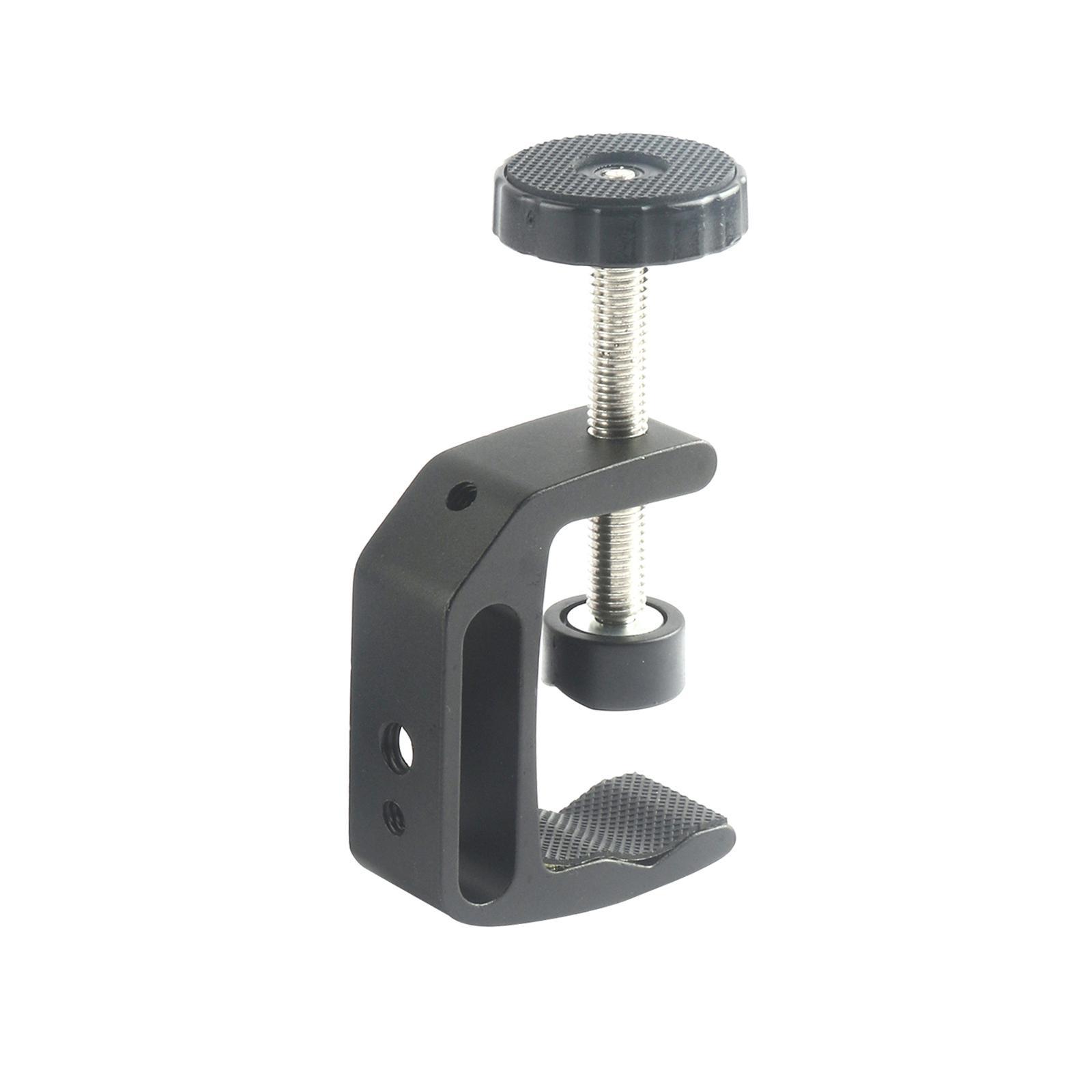 Portable clamp Desktop Mount for Camera Holder Stand Photography Aluminum