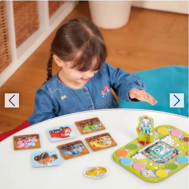 Trò chơi trí tuệ Mucky Trucks - Orchard Toys giúp trẻ nhận biết màu sắc và khả năng ghi nhớ